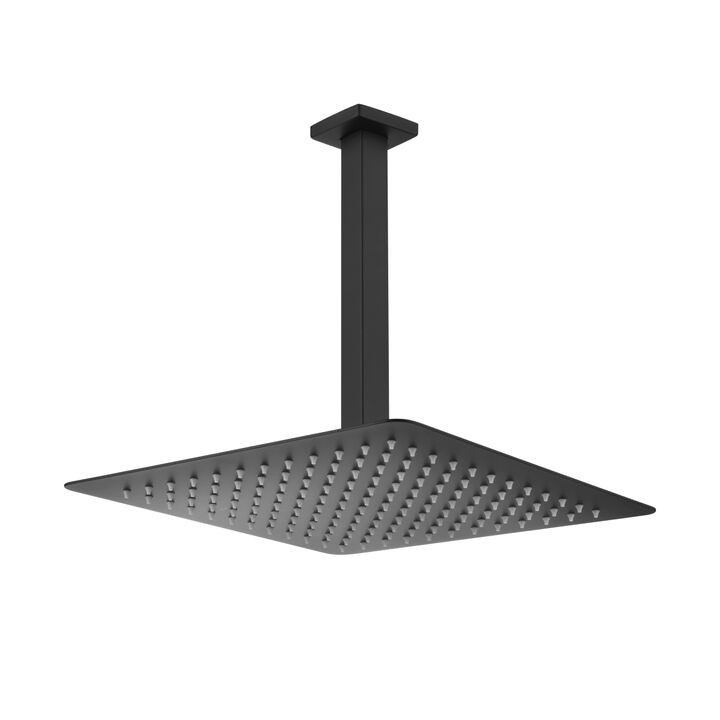Rain Shower Head High Pressure Rainfall Showerhead Water Saving 0002