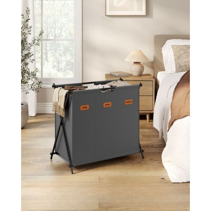 Collapsible Laundry Hamper with Handles – Stylish and Convenient Storage Solution