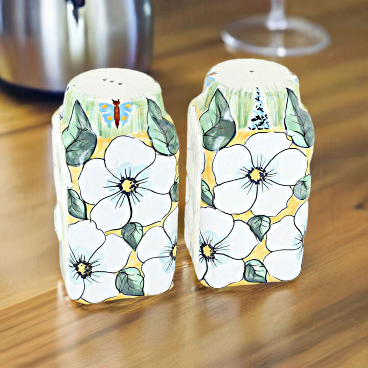 Blue Rose Polish Pottery Serenity Salt & Pepper Shaker