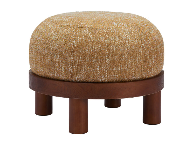 Gome Ottoman Oat Yellow
