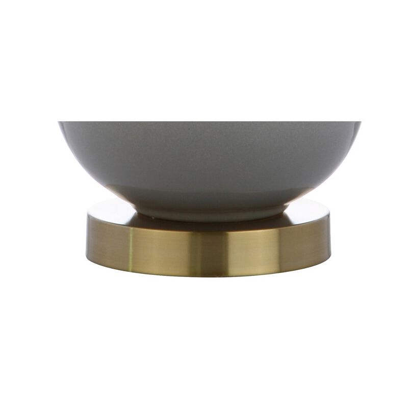 Gradient Ceramicbrass LED Table Lamp