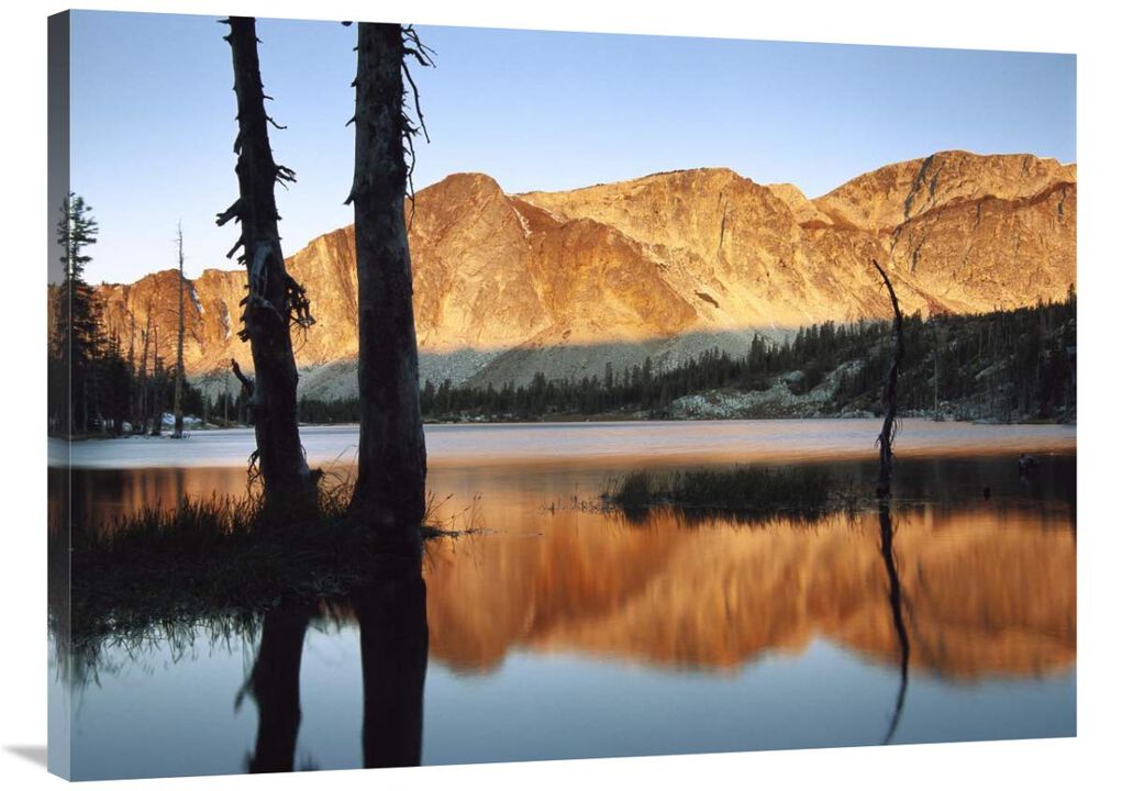 Medicine Bow Mountains, Wyoming-Canvas Art-40x30