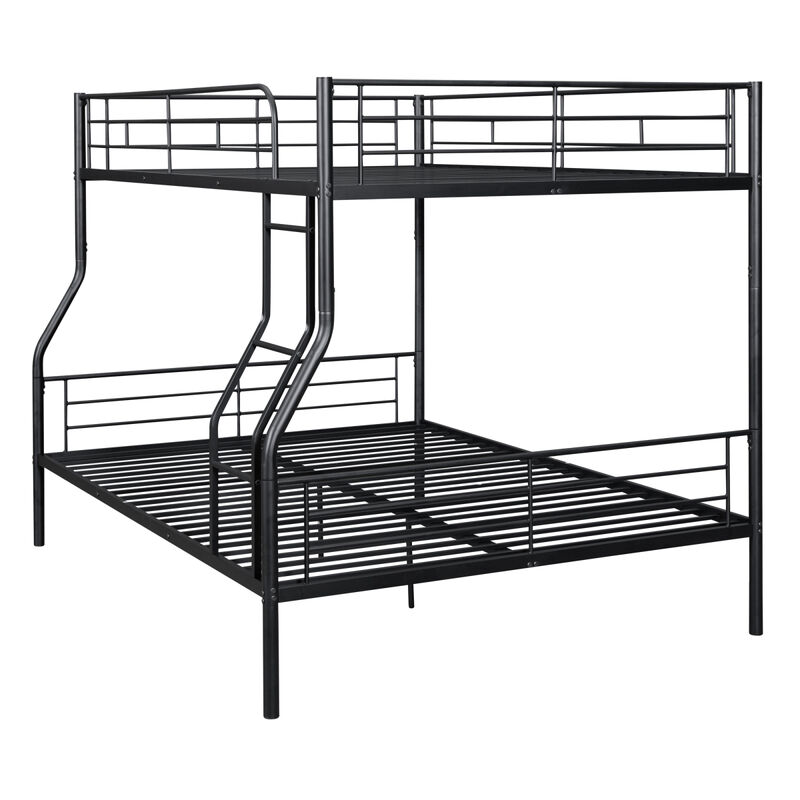 Full XL Over Queen Metal Bunk Bed