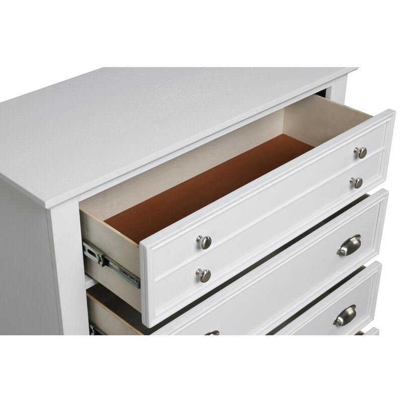 New Classic Furniture Jamestown Chest- White
