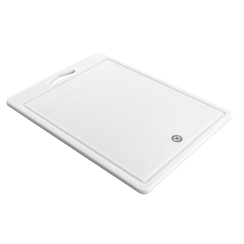 Martha Stewart Plastic 2 Piece Cutting Board in White