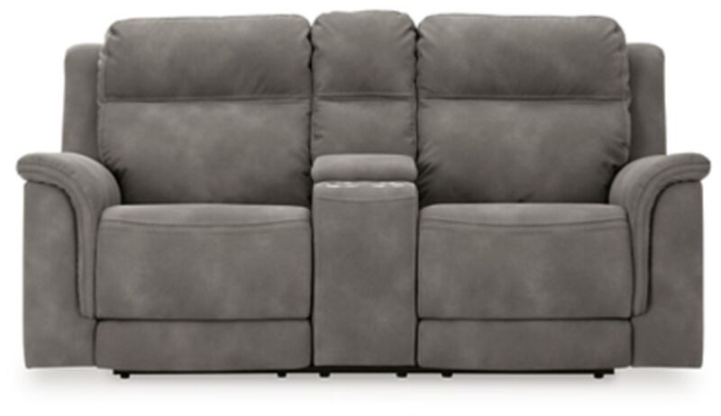 DuraPella Power Reclining Loveseat with Console