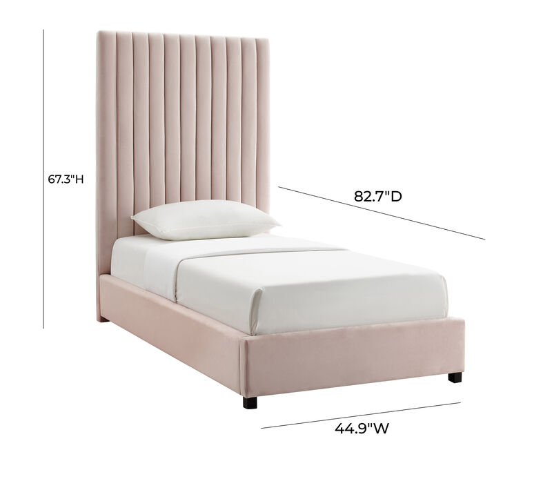 Arabelle Blush Bed in Twin