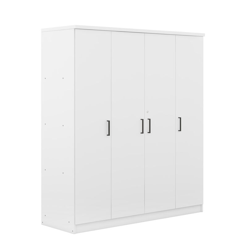 Merax 4-Door Wardrobe with 1 Drawer