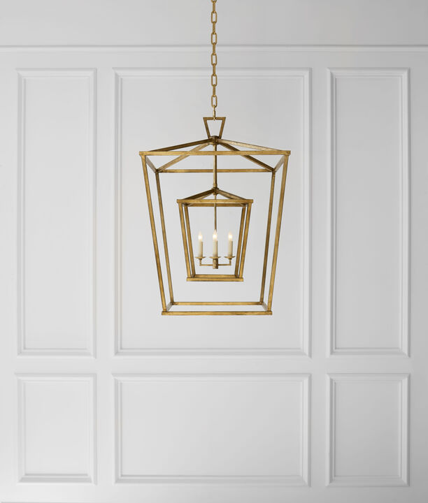 Darlana X-Lrg Dbl Cage Lantern