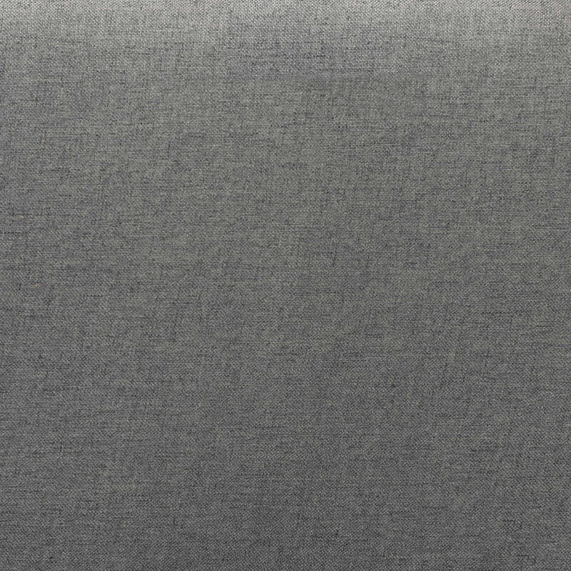 Baxton Studio Abner Modern Transitional Grey Fabric Upholstered Wood Twin Size Headboard