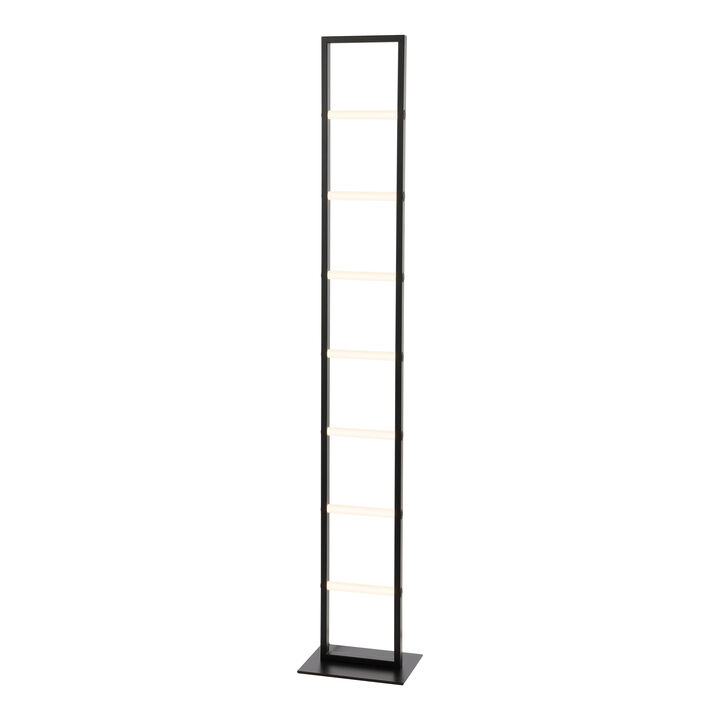 Ivan Minimalist Modern Iron Ladder Dimmable Integrated LED Floor Lamp