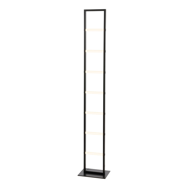 Ivan Minimalist Modern Iron Ladder Dimmable Integrated LED Floor Lamp