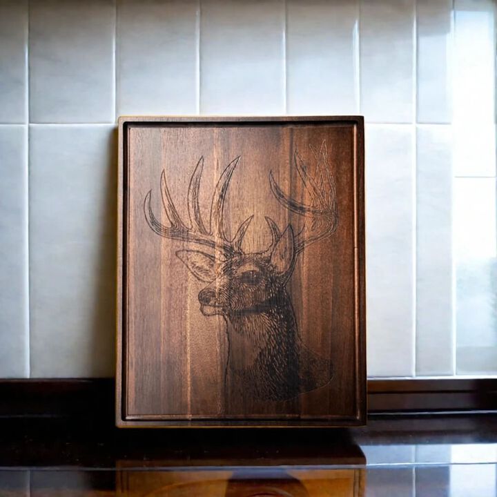 Deer Wood Board - 14" x 18"