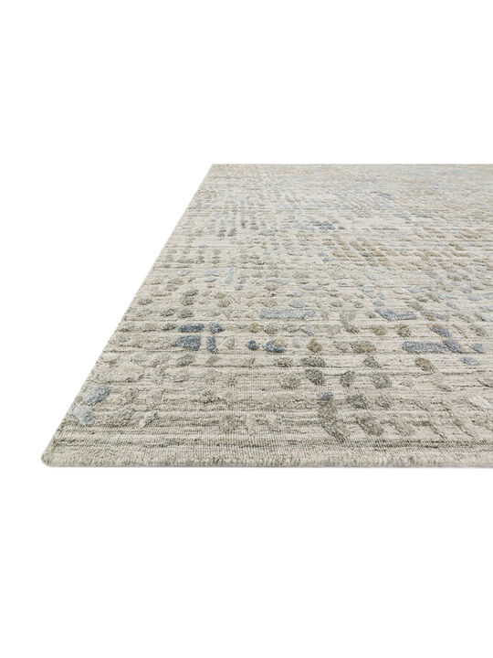 Sojourn RG04 Sand/Blue 18" x 18" Sample Rug