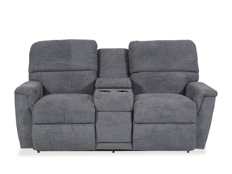 Ava Power Reclining Loveseat with Headrest & Console
