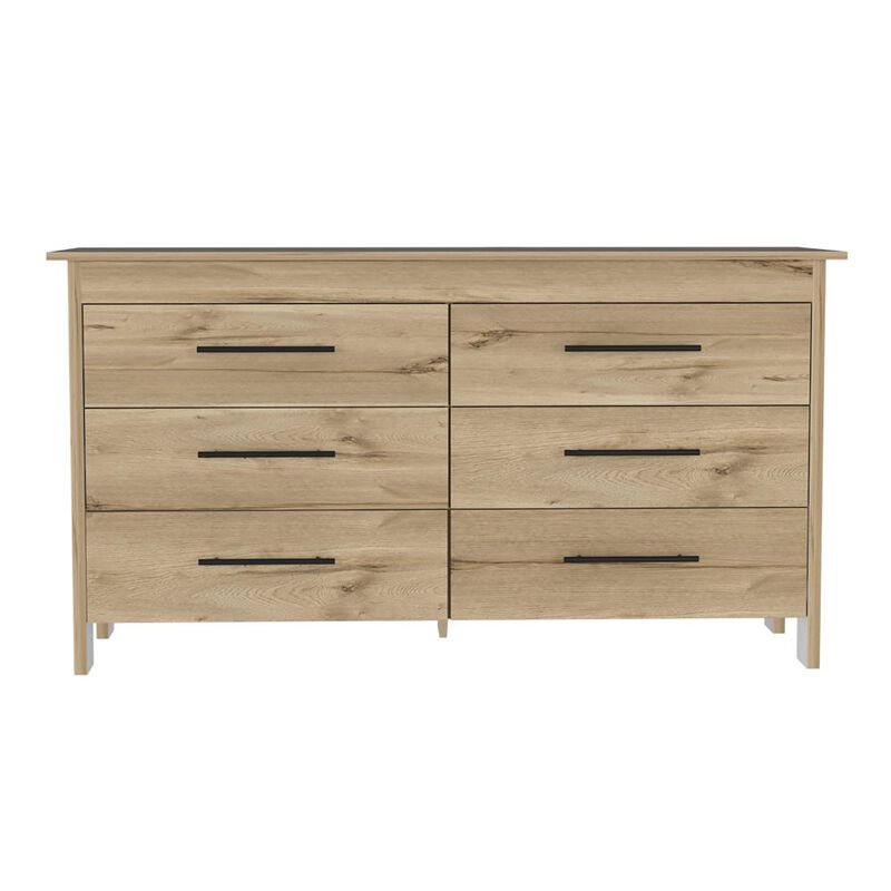 Luxor 6 Drawer Double Dresser
