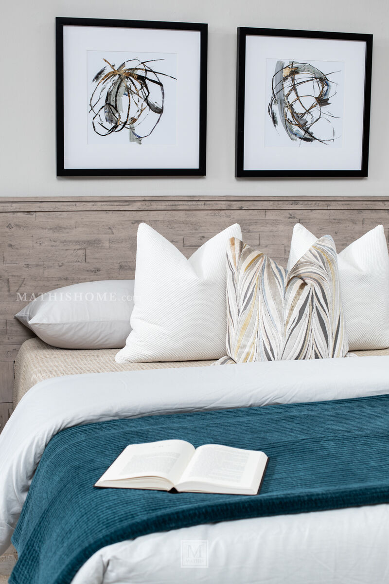 Zane King Panel Bed