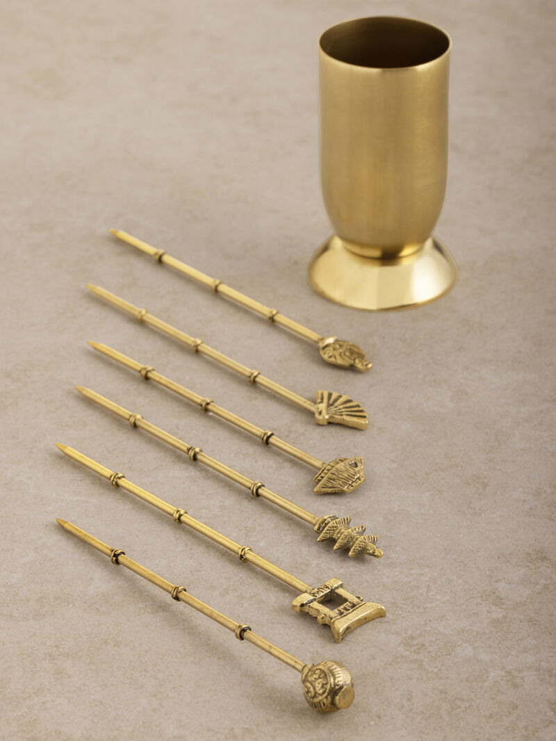 Magnolia Cocktail Picks