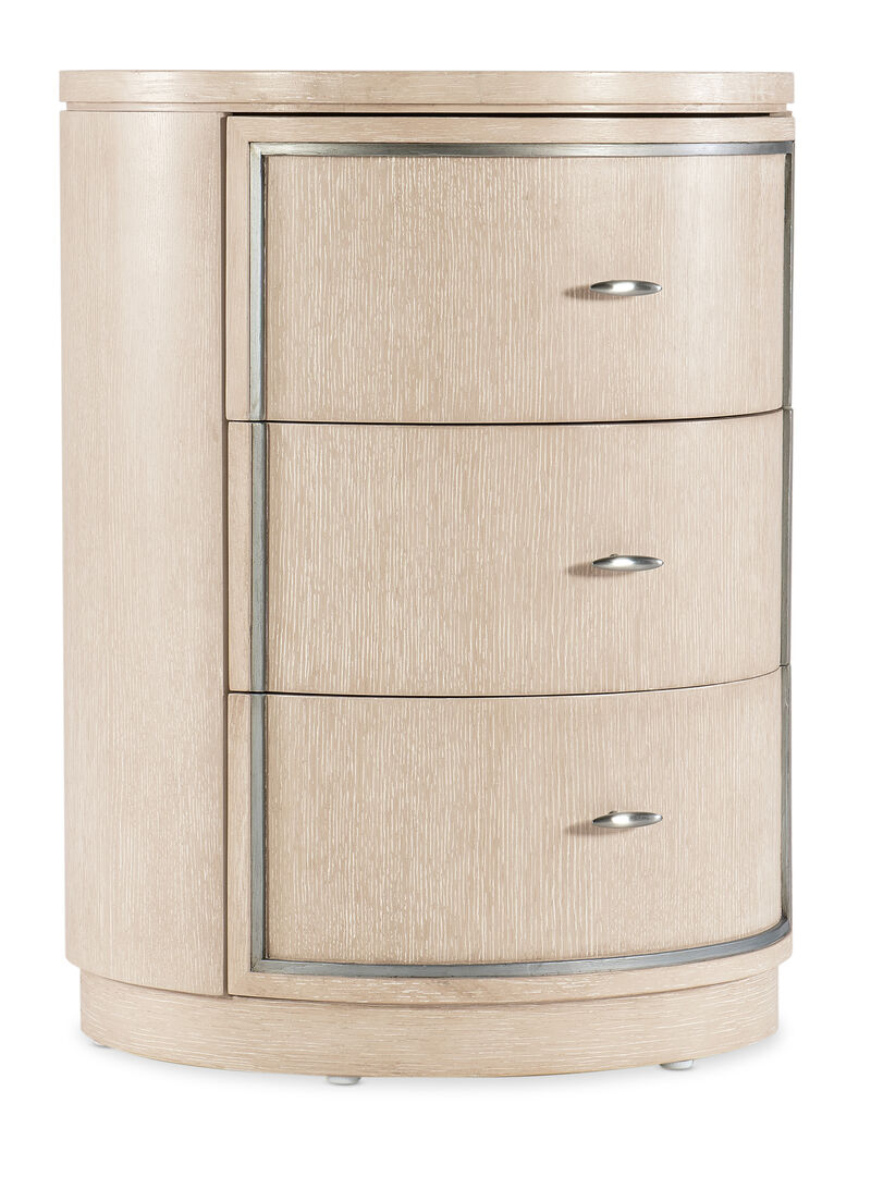 Nouveau Chic Round Nightstand