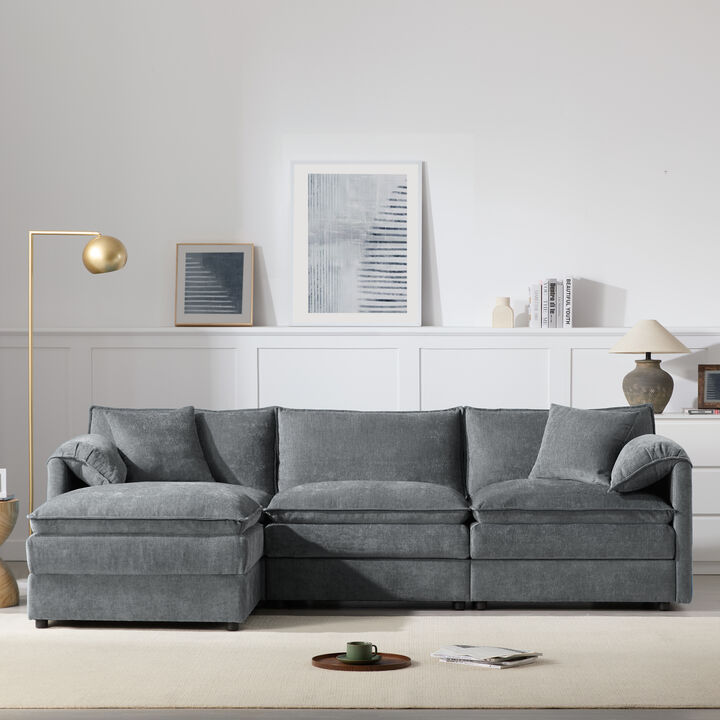 Merax Chenille Modular Sectional Sofa