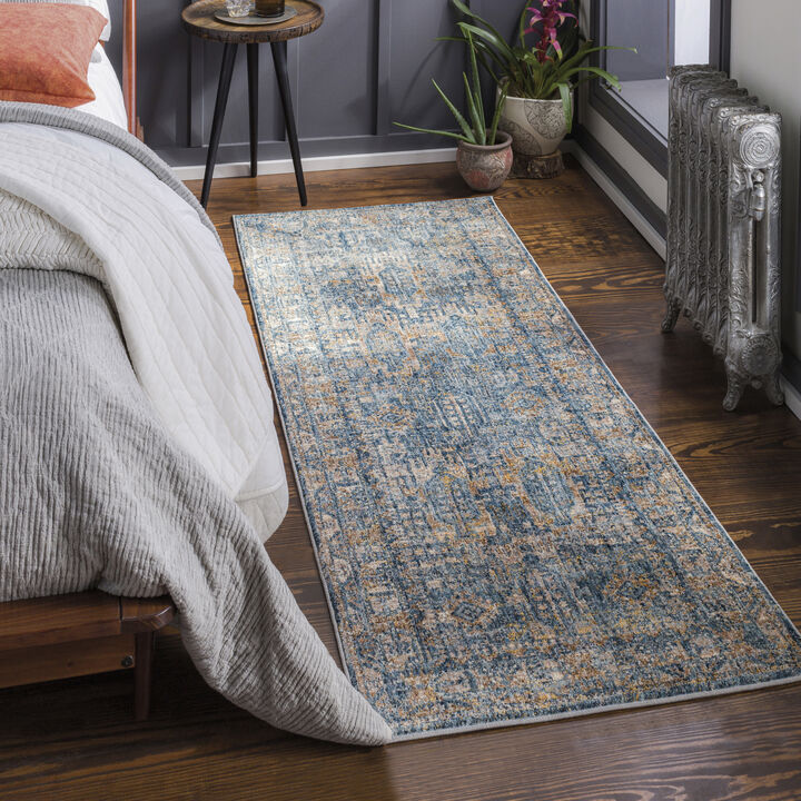 Mirabel MBE-2301 7'10' x 10'3' Blue Rug