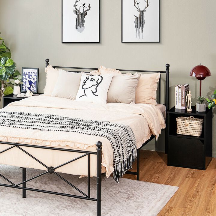 Set of 2 Nightstands Side End Table for Bedroom