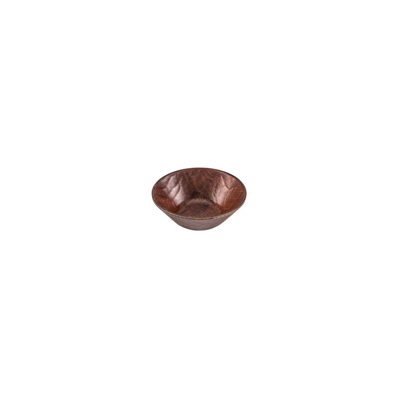 Turgla Composite dia.6" h:2.25" 17 oz. Round Brown Composite Bowl (Set of 4)