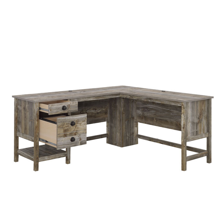 Granite Trace L Desk