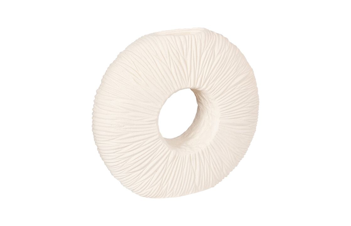 Waves Circle Small Vase