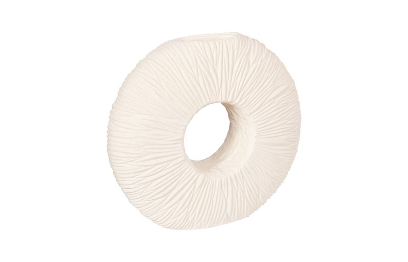 Waves Circle Small Vase