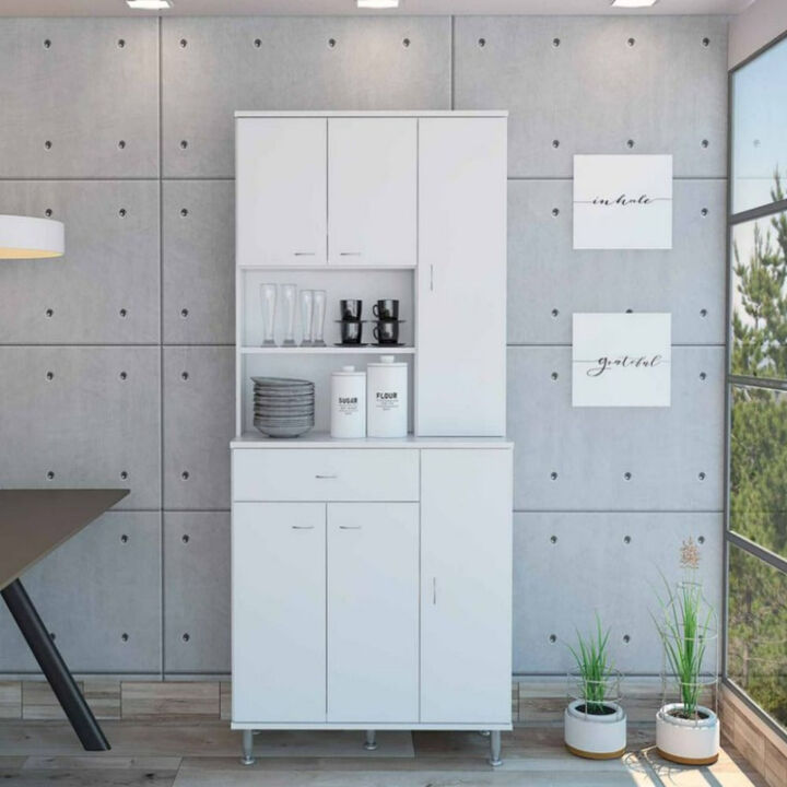 Kitchen Pantry Piacenza, Kitchen, White