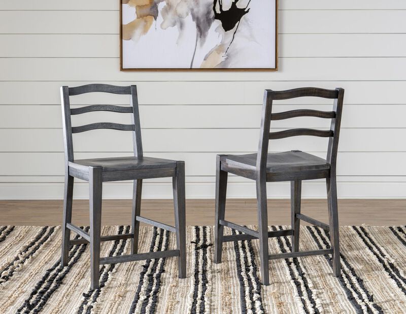 Halifax Counter Height Ladder Back Chair
