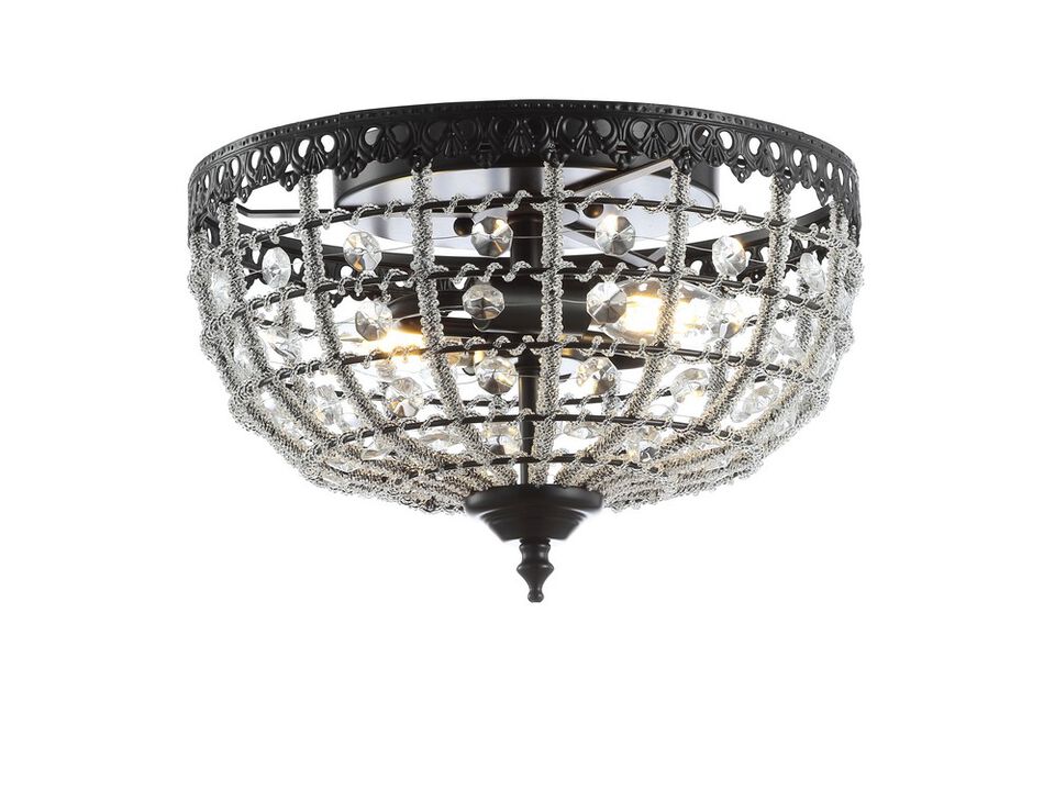 Anita Low-Ceiling Metal/Acrylic LED Flush Mount