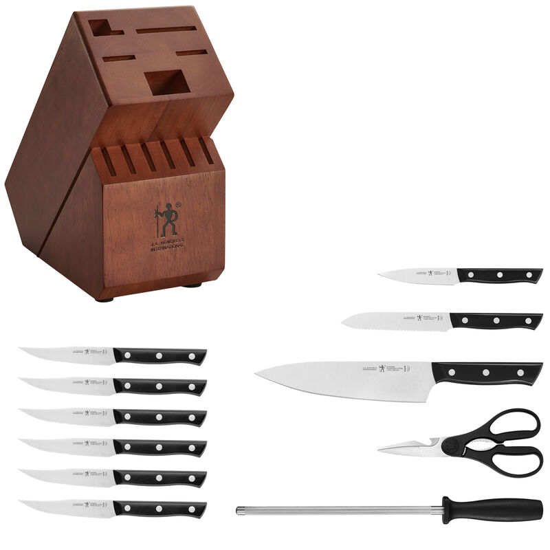 HENCKELS Dynamic 12-pc Knife Block Set - Acacia