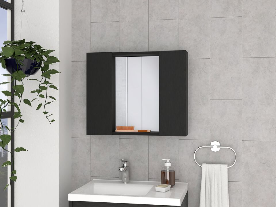 Medicine Cabinet Hops, Bathroom, Black