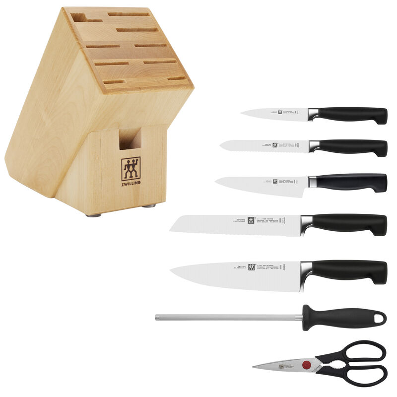 ZWILLING Four Star Anniversary 8-pc Knife Block Set