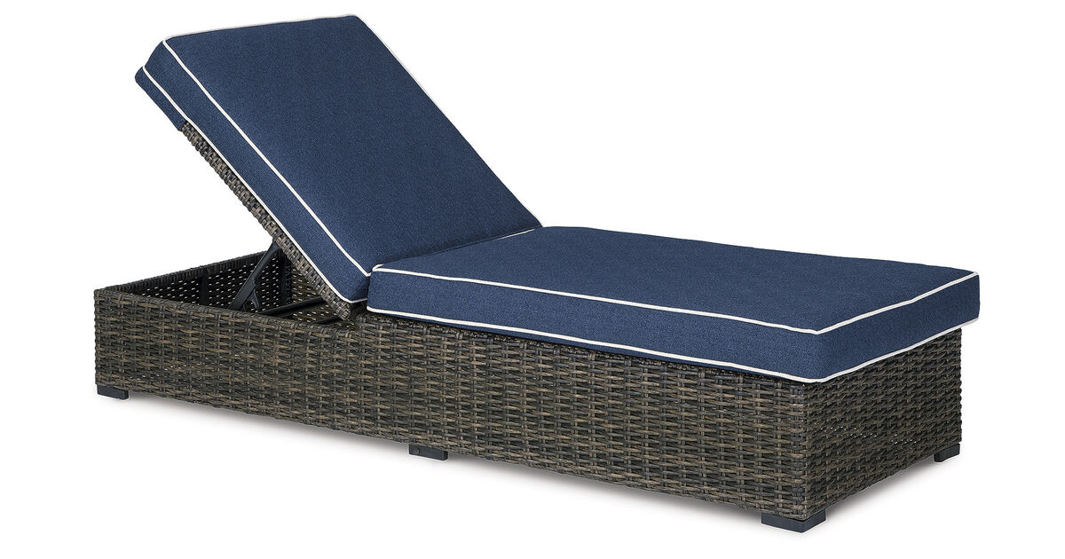 Grasson Lane Chaise Lounge with Cushion