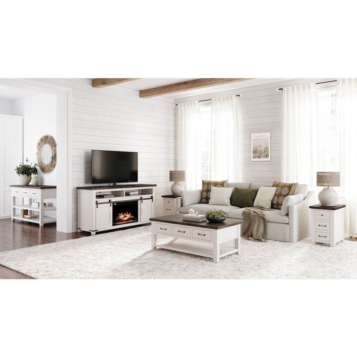 Jofran Harris USB Charging Chairside Table