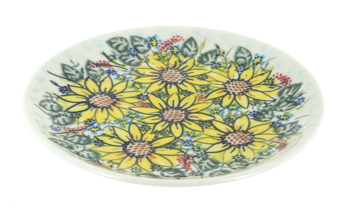 Blue Rose Polish Pottery Sierra Dessert Plate