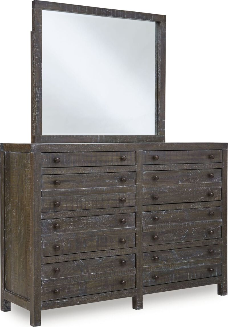 Townsend Solid Wood Eight Drawer Dresser