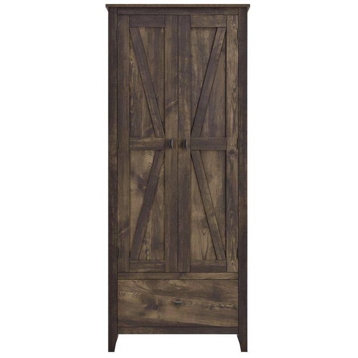 Farmington 30" Wide Storage Cabinet, Rustic