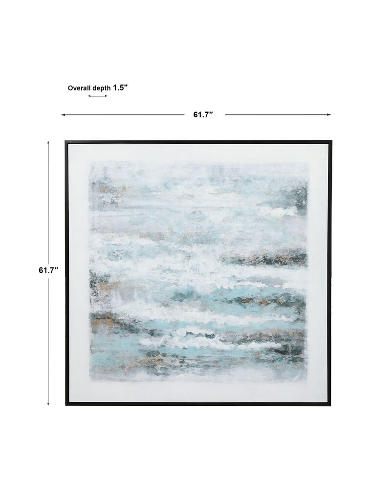 Above The Clouds Hand Painted Art