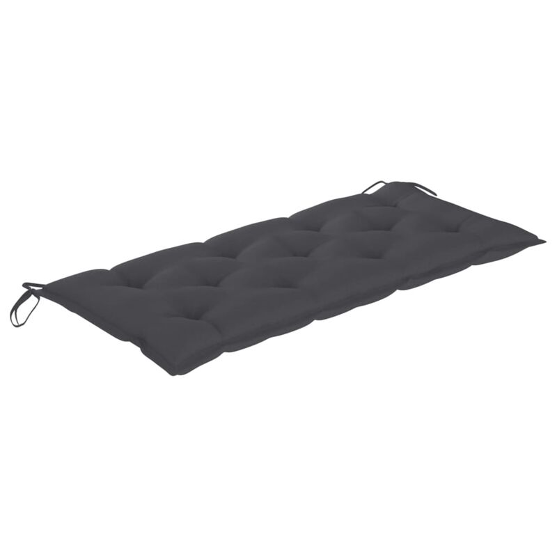 vidaXL Garden Bench Cushion Anthracite 47.2"x19.7"x2.8" Fabric