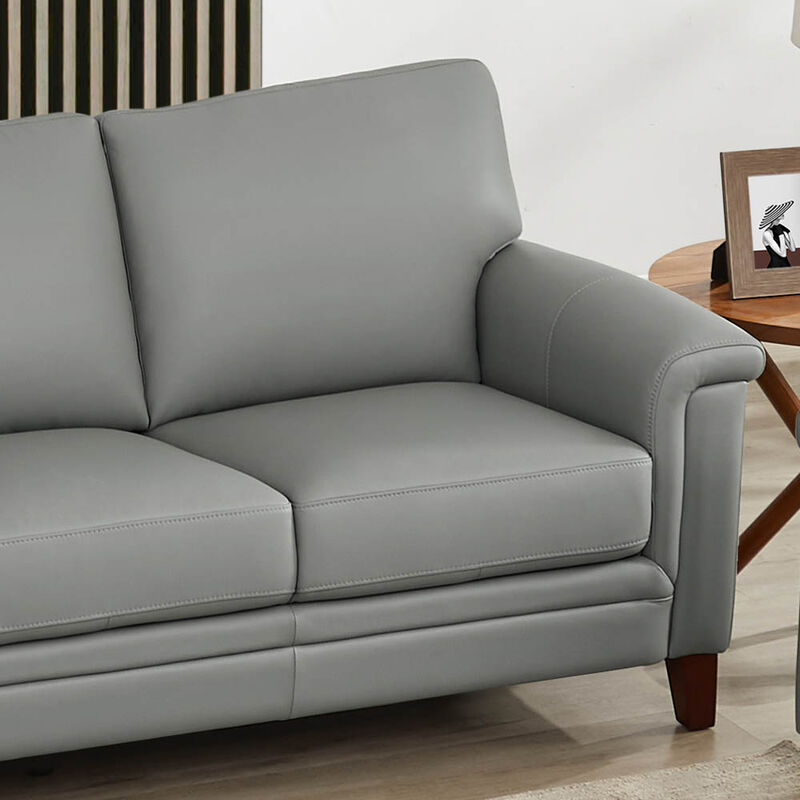 Westcott Top Grain Leather Loveseat