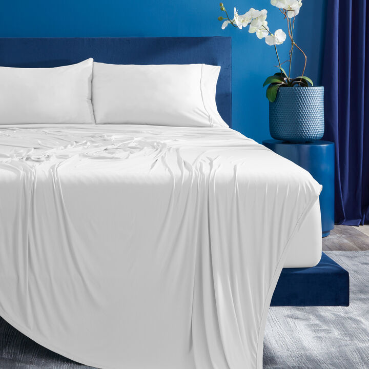 Ver-Tex Queen Sheet Set - Bright White