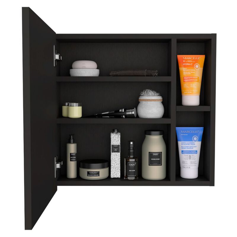 Medicine Cabinet Viking, Bathroom, Black