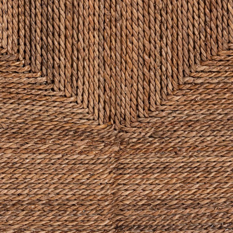 bali & pari Liza Bohemian Natural Seagrass End Table
