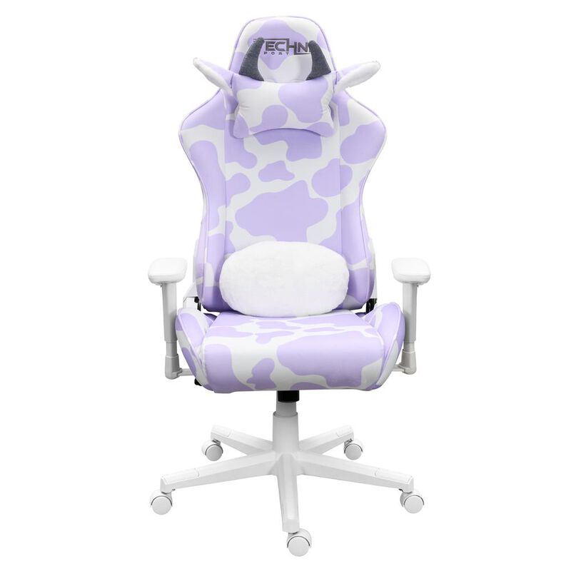 Techni Sport TS85 Lavender Print COW Series Gaming Chair