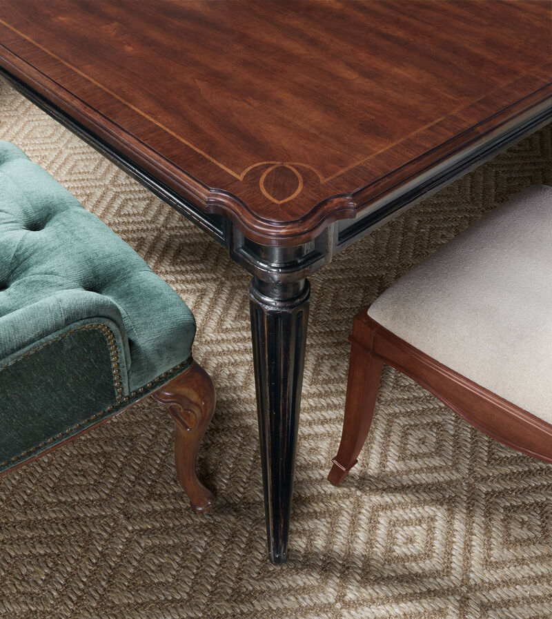 Charleston Rectangle Leg Dining Table
