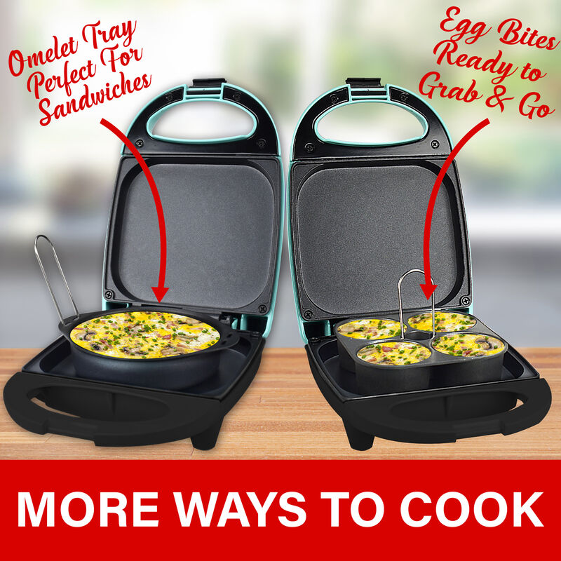 Brentwood Mini Sous Vide Style Egg Bite Maker in Blue